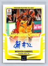 Wenyen Gabriel 2024-25 Donruss EuroLeague #SS-WEN Signature Series Auto