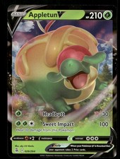 appletun v pokemon card value TCG - Fusion Strike Full Art Holo 026/264 When your Pokmon V is Knocked Out Pokemon Card Appletun V Ultra
