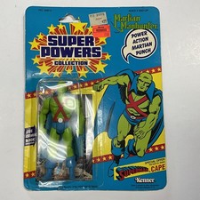1985 DC Kenner Super Powers MARTIAN MANHUNTER 23 back MOC - READ DESCRIPTION