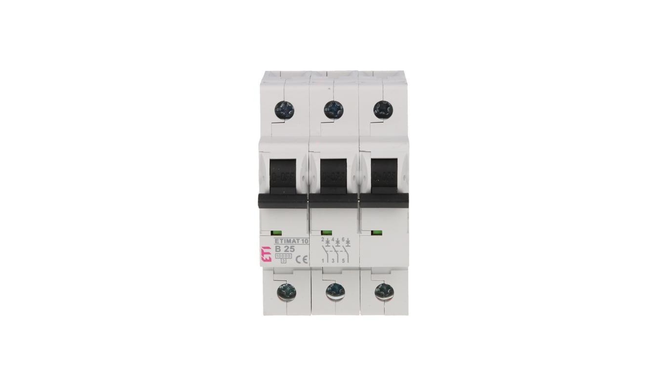 Overcurrent Switch 3P B 25A 10kA AC ASTI-ETIMAT 10 002125718