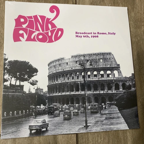Pink Floyd-Broadcast In Rome, Italy May 6th, 1968 LP (sealed, Limited 500)