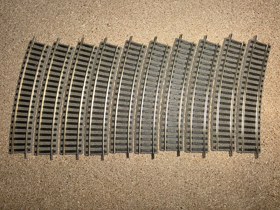 Fleischmann Profigleis H0 6131 18° Bögen R3 - 10 Stück NEUWERTIG