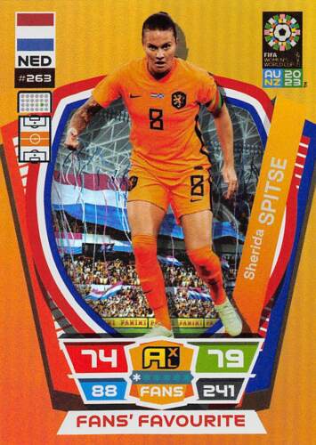 Panini Adrenalyn XL Women's World Cup 2023 Cards 169 - 324 inc Fans Favourites - Picture 96 of 139