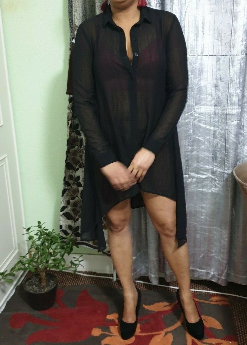 Mini Vestido Transparente Micro Para Mujer Damas Niñas Fiesta Club Camisa Larga 8-10