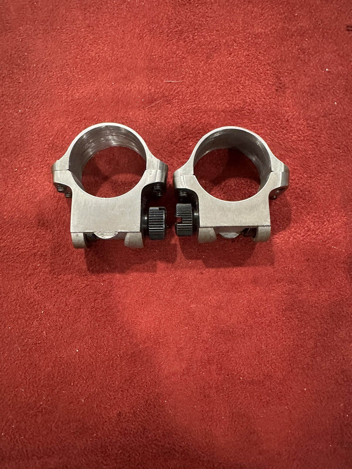 Ruger M77 Stainless Steel Medium Scope Rings eBay