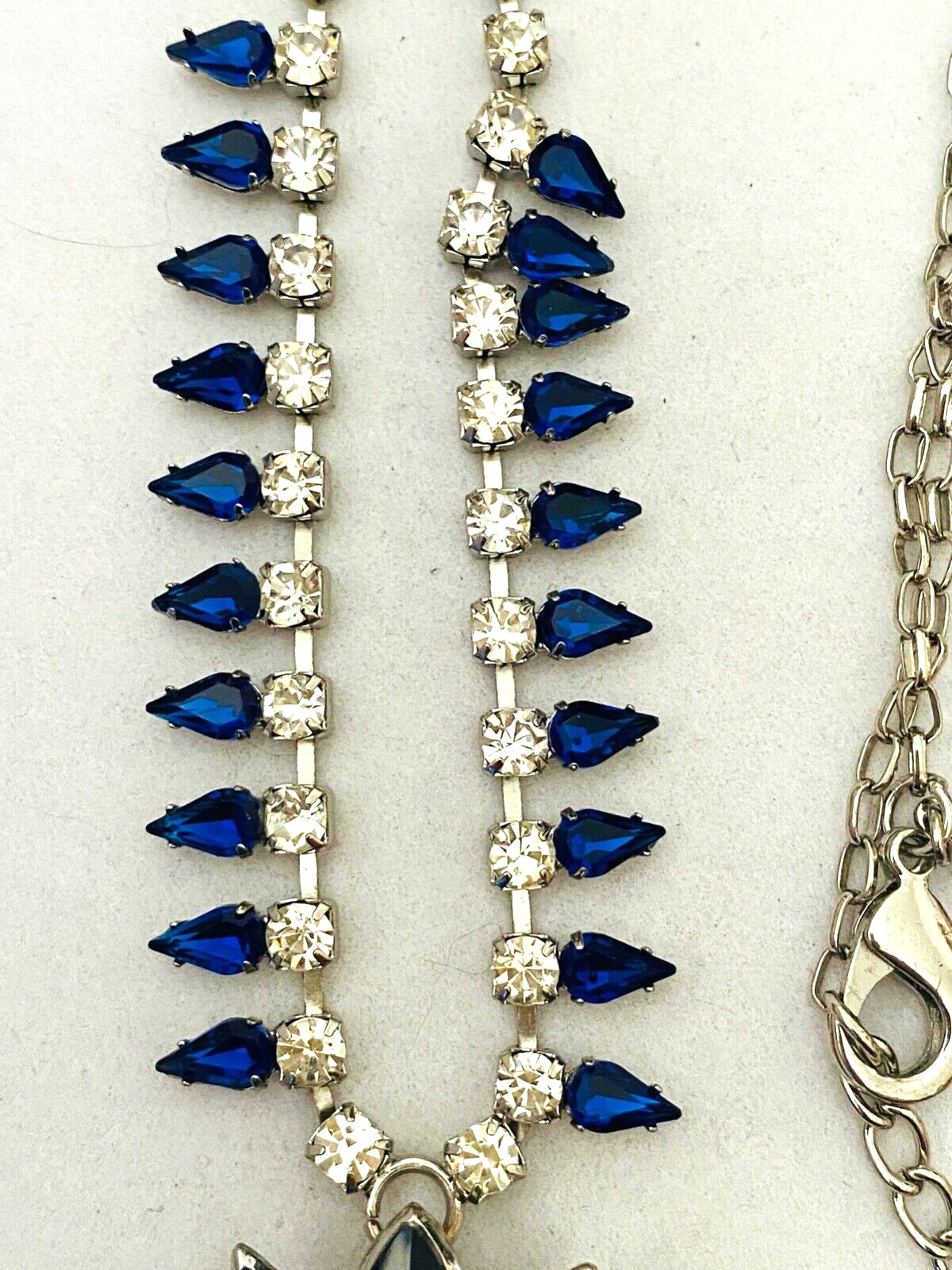 WOW! Chico's Huge Statement Rhinestone Pendant Lo… - image 6