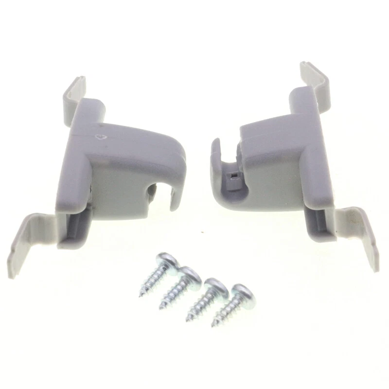 2X Clip de retención de parasol gris claro para BMW E39 serie 5 E38 serie 7 540i X5 Foto 3 de 4