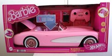 Mattel BARBIE The Movie Hot Wheels RC Barbie Corvette Remote Control Car