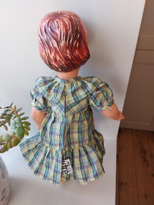 Poupée Vintage Gégé 39 Cm - Odette Yvette Annette ? - Celluloïd France 1957