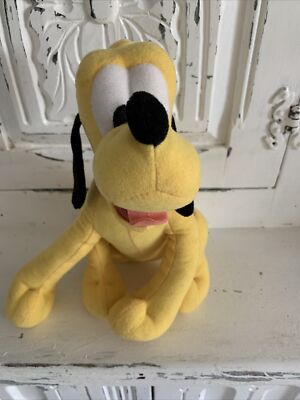 Disney Pluto Plüschtier Kuscheltier Mickey Mouse Haustier Hund 9 Zoll hoch Sammlerstück