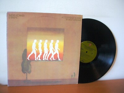 ALEXIS KORNER & SNAPE ''Accidentally Borne In New Orleans'' LP 1973 WB BS 2647