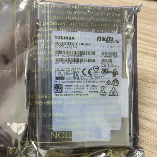 1.92TB KIOXIA SSD U.2 CD5 KCD5FLUG1T92 NVME HPE SSD Solid State Drive - Picture 1 of 3