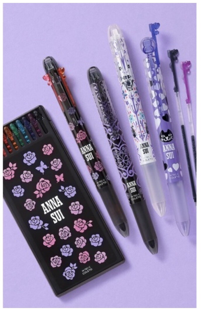 2021 ANNA SUI Edition Pen Limited Design HI-TEC-C Coleto 4 RefillS