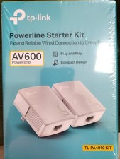 TP-Link AV600 Powerline Starter Kit TL-PA4010 KIT-Unopened