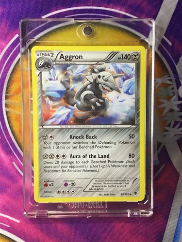 Aggron - 59/101 - Rare (Black & White 10: Plasma Bast) Pokemon TCG Ultra-Pro