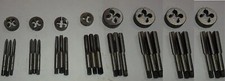 BSW LEFT HAND THREAD TAP AND DIE SET 3/16,1/4,5/16,3/8,7/16,1/2 ENGLISH THREAD