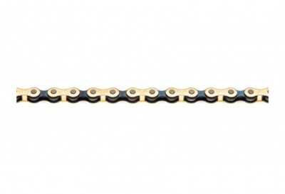 Izumi Kette V Super Toughness Narrow Track FixedGear BMX 1/2x3/32 goldschwarz