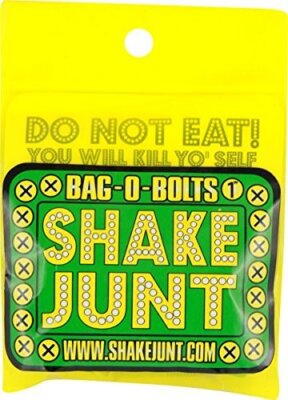 Shake Junt Bag-O-Bolts All Green & Yellow 1'' (Allen) 1set