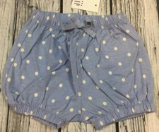 Baby Gap Girls 18-24 Months Light Blue Polka Dot Shorts. Nwt