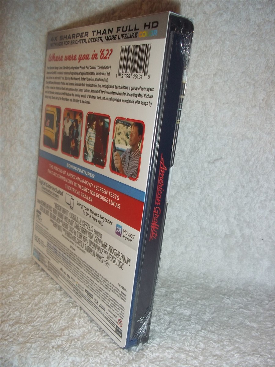 American Graffiti (4K/Blu-ray 2023 STEELBOOK) comedy Ron Howard