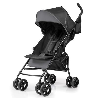 	Summer Infant 3D Mini Convenience Stroller Lightweight Stroller Compact - Grey	