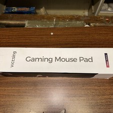 VictSing gaming mouse pad large anti-slip mat RGB lights PC247A 80cm 40cm black