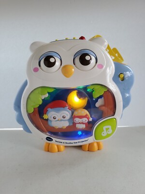Vtech Twinkle Soothe Owl Projector Baby Crib Music Light HTF