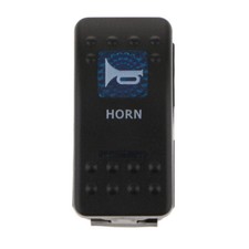 12v blue LED Light Push Button Toggle Switch Momentary On