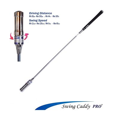 Swing Caddy PRO: Golf Swing Trainer Patented for Distance