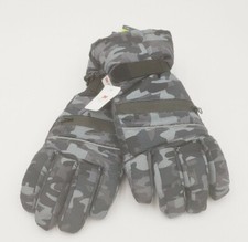 Tek Gear Men's Ski Gloves L/XL Green Water Resist. Touchscreen Warm Gear Level 3