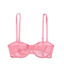 NWT Cuup Bra The Balconette Mesh Rose 34D