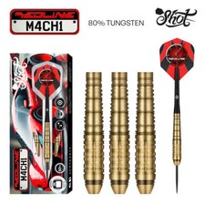 Shot Redline M4CH1 Steel Tip Dart Set-80 Tungsten Barrels-23gm
