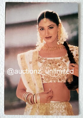 Bollywood Actor Sonali Bendre Original Postcard Post card India Sexy Star