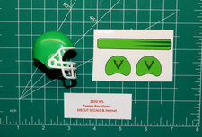 2020 XFL Tampa Bay Vipers *DIECUT DECALS* for OPI Football Gumball Helmets TB