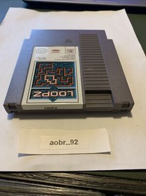 Loopz NES Nintendo Tested Authentic CIB