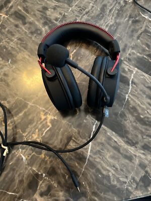 HyperX Cloud Alpha Red Over the Ear Pro Gaming Headset