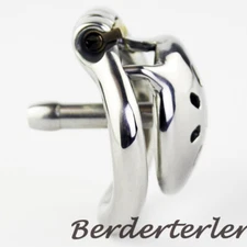 Super Small Stainless Steel Male Chastity Devices Cage Lock Ring Chastity Belt