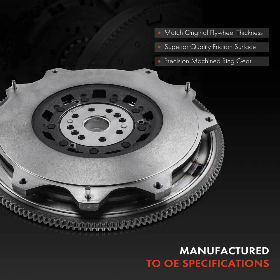 New Dual Mass Flywheel BR3Z-6477-B For 2011 2012 2013 2014 Ford Mustang V6 3.7L - Image 2 of 4