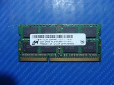 MacBook Pro 15" A1286 2010 MC373LL Micron SO-DIMM 2GB RAM Memory 2RX8 PC3-8500S