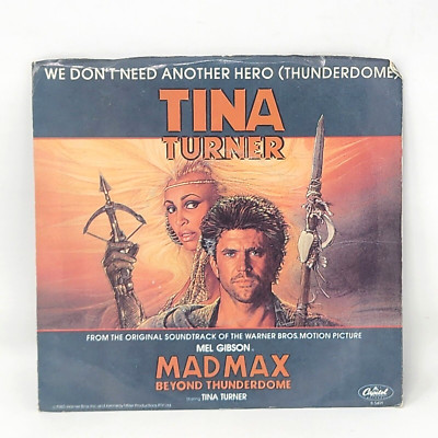 Mad Max Beyond Thunderdome Tina Turner We Don't Need Another Hero Vinyl Record