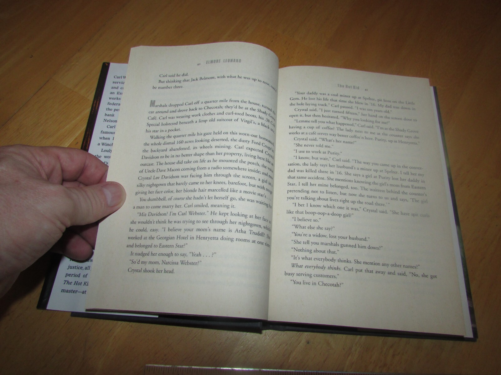 The Hot Kid by Elmore Leonard (2005, Hardcover, BCE)