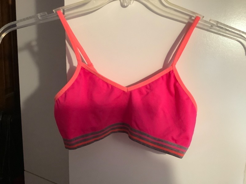 CAT AND JACK GIRLS SZ. XL STRIPED SWIMSUIT TOP