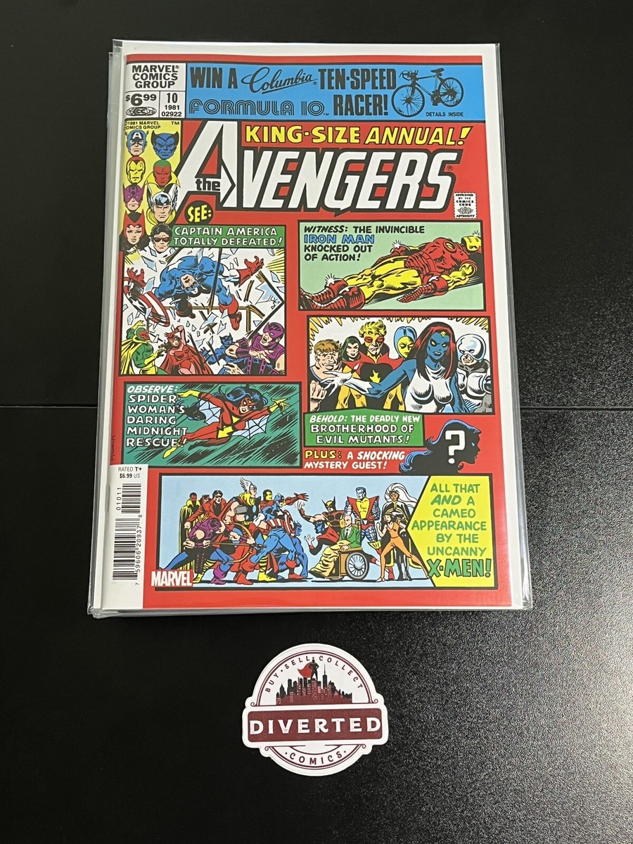 Marvel King Size Annual Avengers #10 1st Rouge Facsimile - NOT