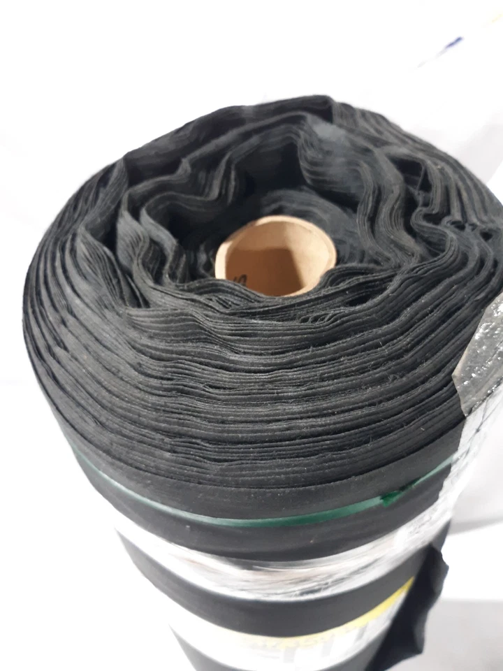 Rolo de tecido denim preto 125 jardas 32 polegadas largura - Imagem 4 de 4