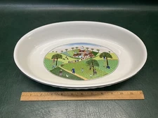 Villeroy & Boch Vilbofour Design Naif Oval Baking Dish Casserole ~ Wedding Scene