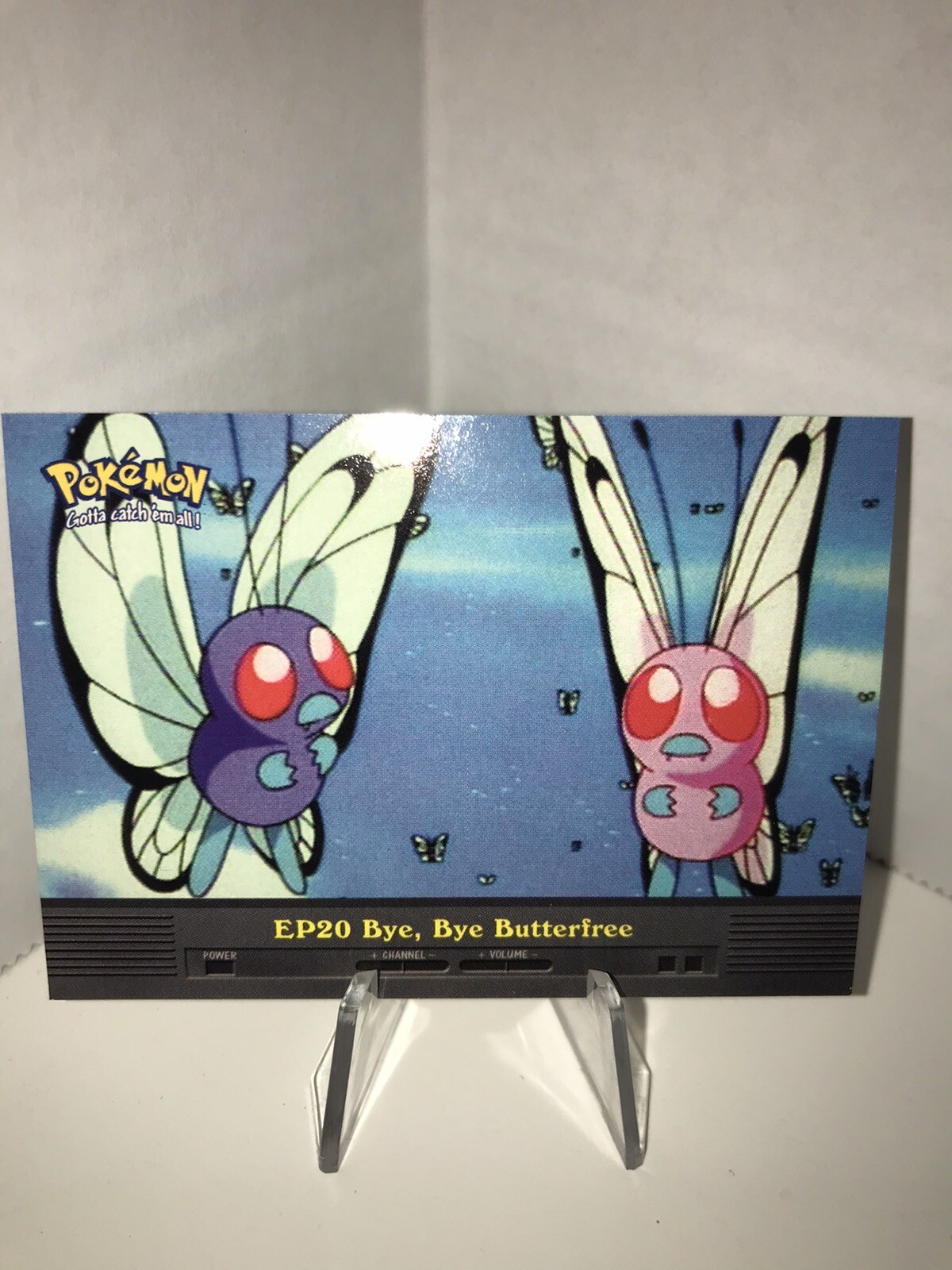 Pokemon Card - Bye, Bye Butterfree EP20 - TV Animation - Topps Series 2