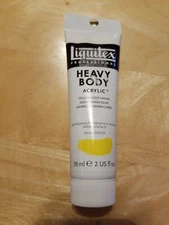 Liquitex Professional Heavy Body Acrylic Yellow Light Hansa 2 oz New