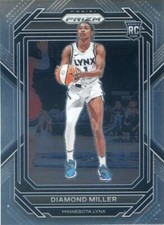 2023 Panini Prizm WNBA DIAMOND MILLER RC ROOKIE #134 BASE CARD LYNX