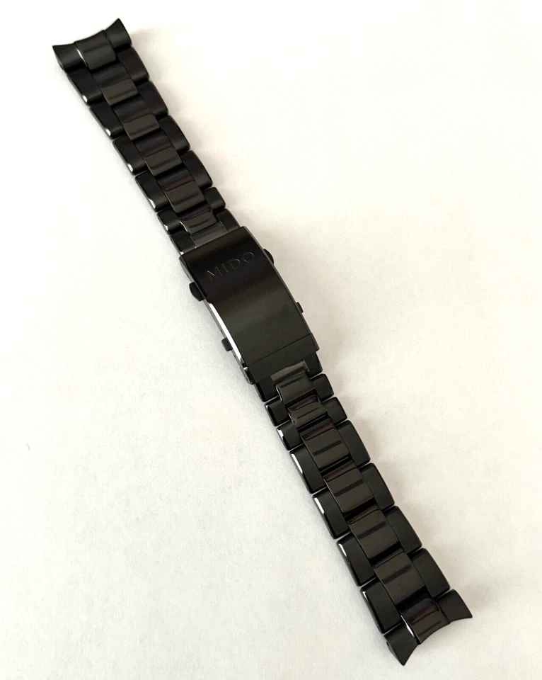 Original MIDO Ocean Star Para Estuche Trasero # M026608 B Negro PVD Reloj Pulsera Foto 2 de 4