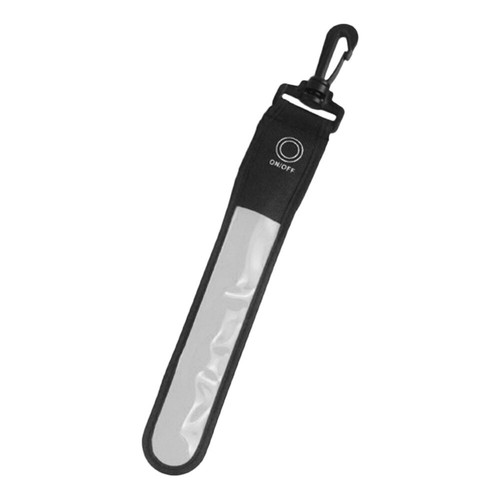 REFLECTIVE CLIP-ON STRIP LED Tag Band Light for Back pack purse belt coat Safety - Picture 5 of 17